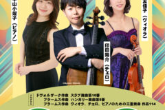 「若手新鋭音楽家演奏会シリーズ」第8弾 魅惑のトリオコンサート チラシ案_01